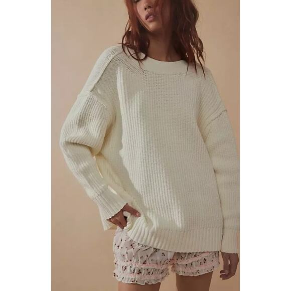 Free People Sweaters - NWT We The Free Still A Fan Pullover Sweater - Medium